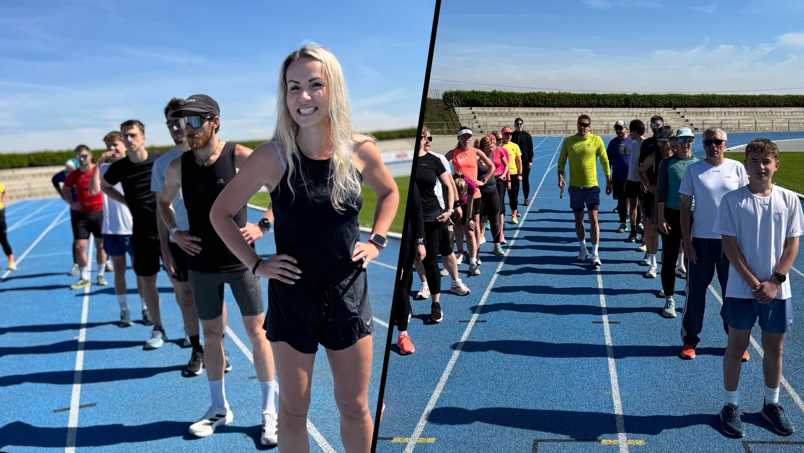 Bežci z TP Running Method na dráhe